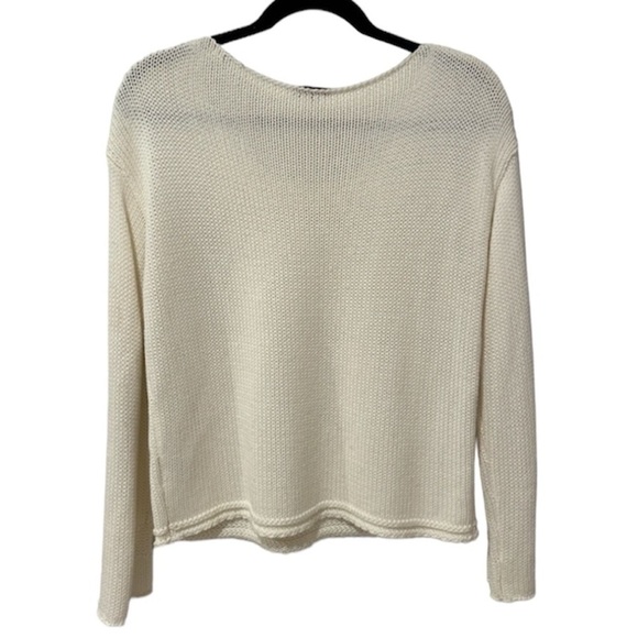 Rails Kalani White Stars Cotton Scoop Neck Long Sleeve Pullover Sweater Size XS - Picture 7 of 13